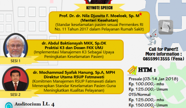 03 Peb 2018, Seminar Nasional Pertemuan Ilmiah Tahunan II Kesehatan Masyarakat