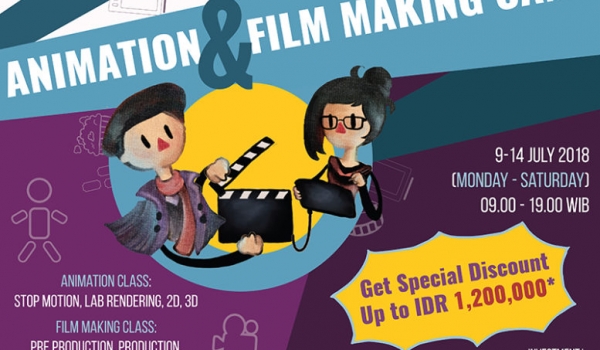  Program Animation & Film Making Camp di Kampus UMN Serpong / 9 - 14 jULI 2018