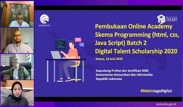 Adaptasi Pandemi Covid-19, DTS 2020 Perbanyak Pelatihan Online Academy