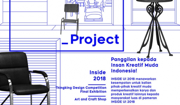 CALL FOR PROJECTS,  INSIDE UI 2018 / 8 - 11 Agustus 2018