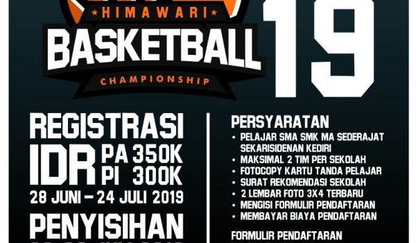 HIMAWARI BASKETBALL CHAMPIONSHIP 2019 / 26 Jul 2019 - 04 Agu 2019