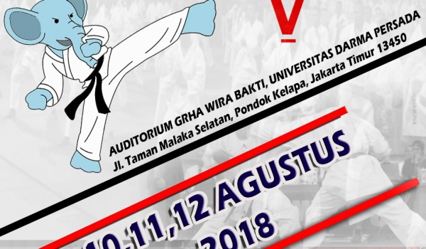 Kejuaraan nasional karate open tournament unsada cup v  /  10 Agu 2018 - 12 Agu 2018