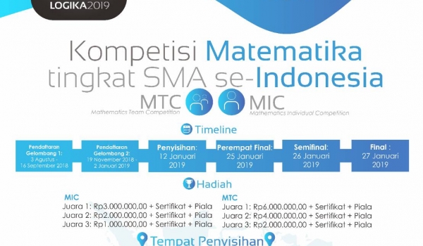 MIC dan MTC LOG IKA UI 2019 / 05 Agu 2018 - 16 Sep 2019