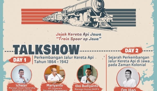 Pameran Arsip Kereta Api : Jejak Kereta Api Jawa / 18 - 20 Okt 2019