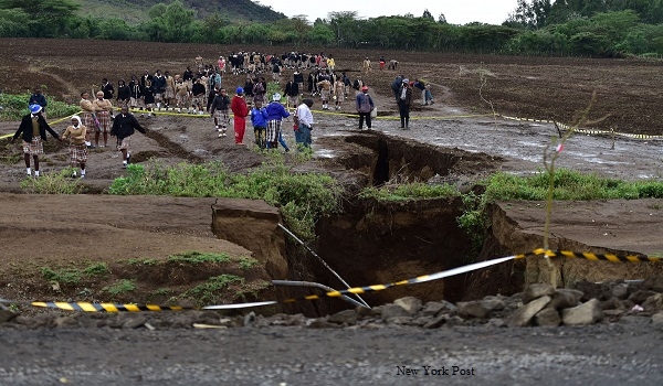 Retakan Panjang di Kenya Bisa Membelah Benua Afrika