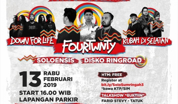 SOLO SUMRINGAH - Biar Tapi Jadi Bukti, 13 Peb 2019