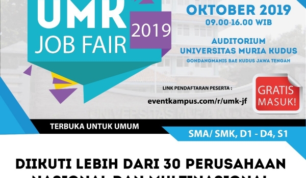 UMK Job Fair / 22 - 23 Okt 2019