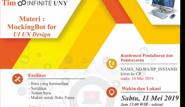 Workshop TI  - Build your IT Skill for the Challenges of Tomorrow / 11 Mei 2019